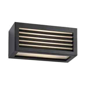 Rábalux 77100 Lublin modern kültéri fali lámpa LED 10W IP54 fekete