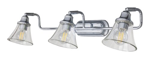 Rábalux 3209 Antoine klasszikus beltéri fürdőszobai lámpa E14 3x MAX 40W IP44 króm - Image 4