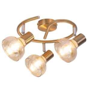 Rábalux 5549 Holly modern beltéri spotlámpa E14 3x MAX 40W IP20 antik arany