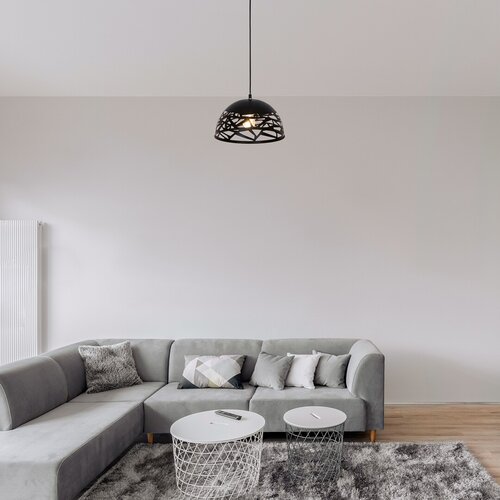 Rábalux 5086 Norena indusztriális beltéri függeszték E27 1x MAX 60W IP20 matt fekete - Image 2
