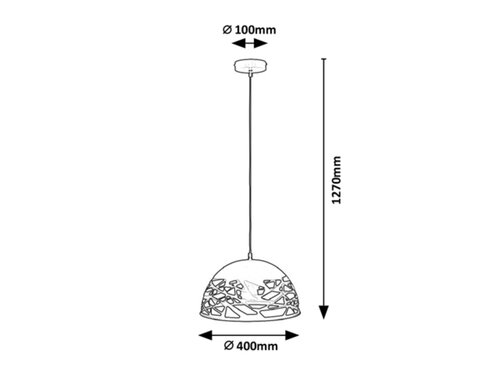Rábalux 5086 Norena indusztriális beltéri függeszték E27 1x MAX 60W IP20 matt fekete - Image 3