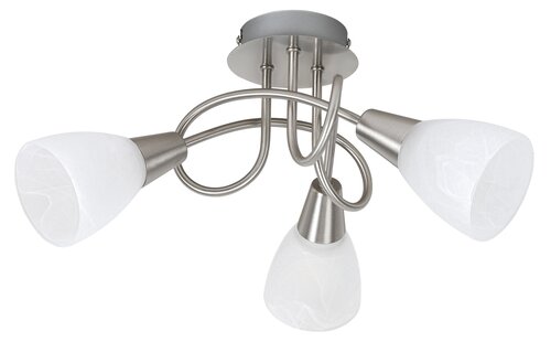 Rábalux 5532 Jenna hagyományos beltéri mennyezeti lámpa E14 3x MAX 40W IP20 szatin króm - Image 4