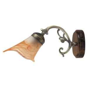 Rábalux 7091 Rustic 3 beltéri fali lámpa, E14 1x MAX 40W, IP20, bronz