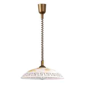 Rábalux 7640 Etrusco mediterrán beltéri függeszték E27 1x MAX 60W IP20 bronz