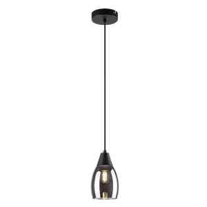 Rábalux 72181 Ilmari modern beltéri függeszték E27 1x MAX 15W IP20 fekete