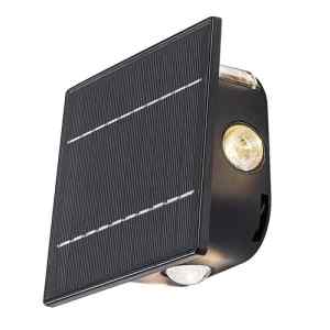 Rábalux 77034 Emmen modern kültéri napelemes lámpa LED 0,5W IP54 fekete