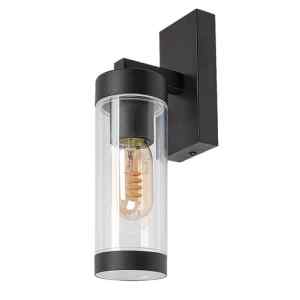 Rábalux 7386 Kolta modern kültéri fali lámpa E27 1x MAX 12W IP44 matt fekete