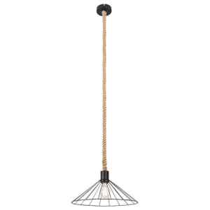 Rábalux 5271 Daryl indusztriális beltéri függeszték E27 1x MAX 40W IP20 fekete