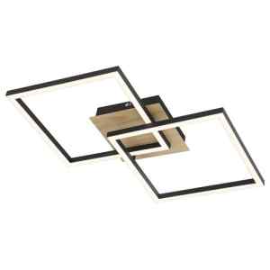 Rábalux 6589 Ashton modern beltéri mennyezeti lámpa LED 24W IP20 matt fekete