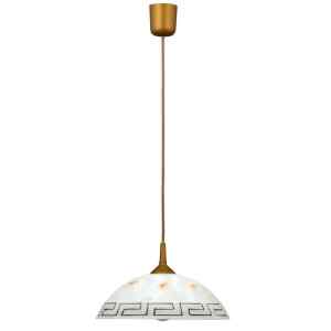 Rábalux 7652 Etrusco mediterrán beltéri függeszték E27 1x MAX 60W IP20 bronz