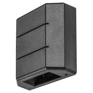 Rábalux 7319 Lippa modern kültéri fali lámpa LED 6W IP54 fekete