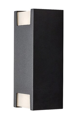 Rábalux 77055 Cernon modern kültéri fali lámpa GU10 2x MAX 7W IP44 fekete