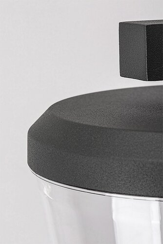 Rábalux 7266 Savano klasszikus kültéri fali lámpa E27 1x MAX 40W IP44 antracit - Image 3