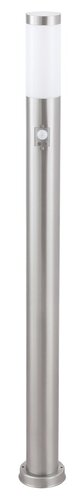 Rábalux 8268 Inox modern torch kültéri állólámpa E27 1x MAX 25W IP44 szatin króm