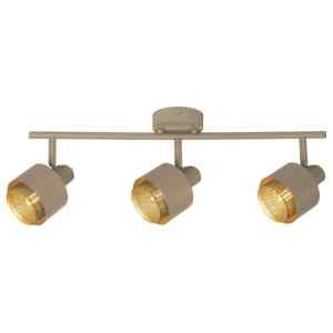 Rábalux 3549 Fedora modern beltéri spotlámpa E14 3x MAX 40W IP20 világosbarna