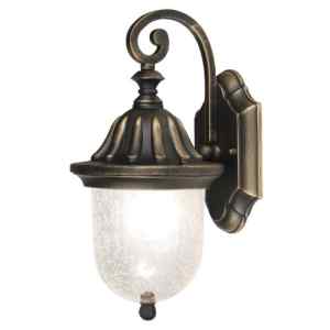 Rábalux 8388 Sydney vintage/ romantikus kültéri fali lámpa E27 1x MAX 60W IP23 antik arany