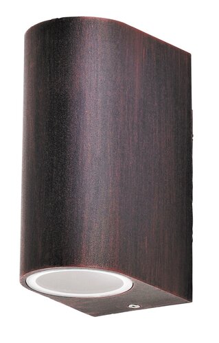 Rábalux 8019 Chile modern kültéri fali lámpa GU10 2x MAX 35W IP44 antik barna