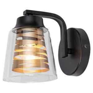 Rábalux 3542 Zenaida modern beltéri fali lámpa E27 1x MAX 60W IP20 matt fekete