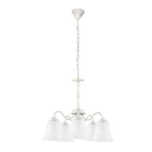 Rábalux 7261 Fabiola beltéri csillár, E27 5x MAX 40W, IP20, antik fehér
