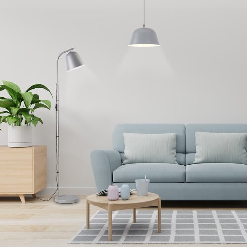 Rábalux 3096 Malia indusztriális beltéri állólámpa E27 1x MAX 25W IP20 szürke - Image 2