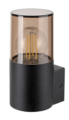 Rábalux 7158 Teplice modern kültéri fali lámpa E27 1x MAX 12W IP44 matt fekete