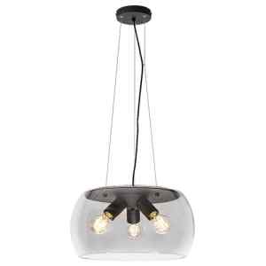 Rábalux 3190 Ursula modern beltéri függeszték E27 3x MAX 40W IP20 fekete