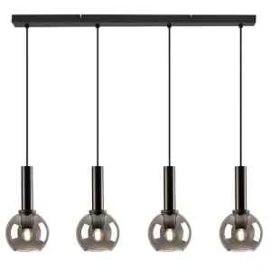 Rábalux 72174 Centio modern beltéri függeszték E27 4x MAX 40W IP20 fekete