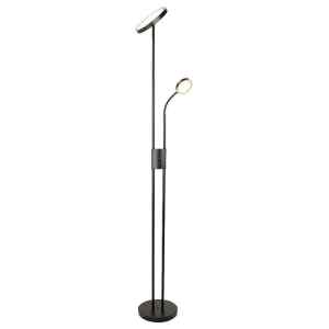 Rábalux 3240 Ophus modern beltéri állólámpa LED 18,5 + 4,5W IP20 matt fekete