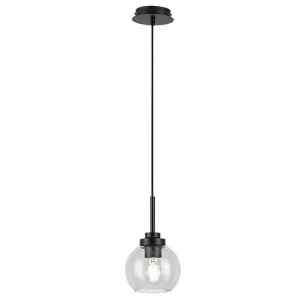 Rábalux 75006 Tirina modern beltéri fürdőszobai lámpa E27 1x MAX 15W IP44 matt fekete