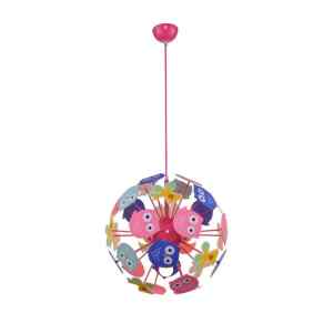Rábalux 6390 Birdy modern beltéri gyereklámpa E14 3x MAX 40W IP20 többszínű