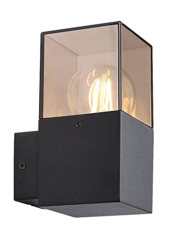 Rábalux 77080 Loanda modern kültéri fali lámpa E27 1x MAX 60W IP54 fekete
