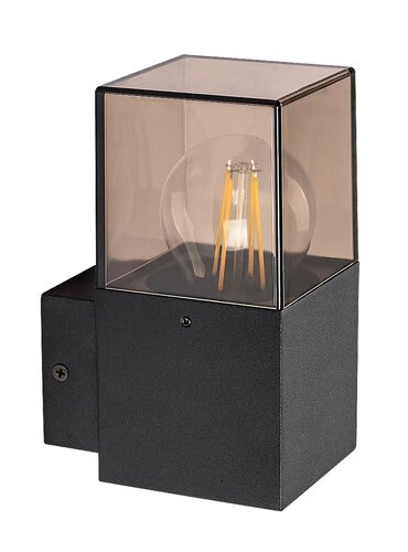 Rábalux 77080 Loanda modern kültéri fali lámpa E27 1x MAX 60W IP54 fekete - Image 4