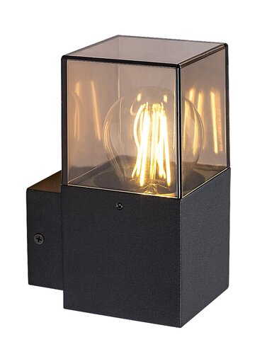 Rábalux 77080 Loanda modern kültéri fali lámpa E27 1x MAX 60W IP54 fekete - Image 5