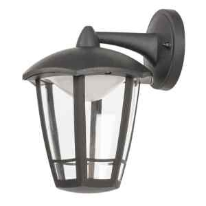 Rábalux 8125 Sorrento kültéri kültéri fali lámpa, LED 8W, IP44, matt fekete