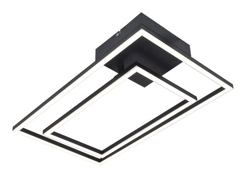 Rábalux 5256 Ocean beltéri mennyezeti lámpa, LED 26W, IP20, matt fekete - Image 5