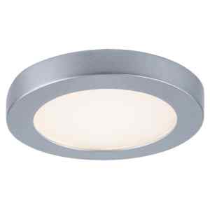 Rábalux 5275 Coco minimál beltéri ráépíthető és beépíthető lámpa LED 3W IP44 ezüst