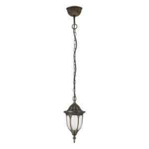 Rábalux 8374 Milano klasszikus kültéri függeszték E27 1x MAX 60W IP43 antik arany
