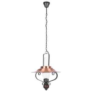Rábalux 7870 Enna klasszikus beltéri csillár E27 1x MAX 60W IP20 fekete