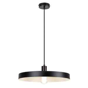 Rábalux 72017 Alatar indusztriális beltéri függeszték E27 1x MAX 40W IP20 matt fekete