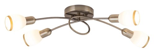 Rábalux 5973 Elite klasszikus beltéri mennyezeti lámpa E14 4x MAX 40W IP20 bronz - Image 4