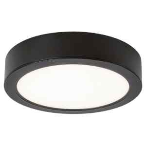 Rábalux 2687 Shaun minimál beltéri ráépíthető és beépíthető lámpa LED 17W IP20 fekete