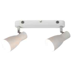 Rábalux 6027 Ebony minimál beltéri spotlámpa E27 2x MAX 20W IP20 fehér