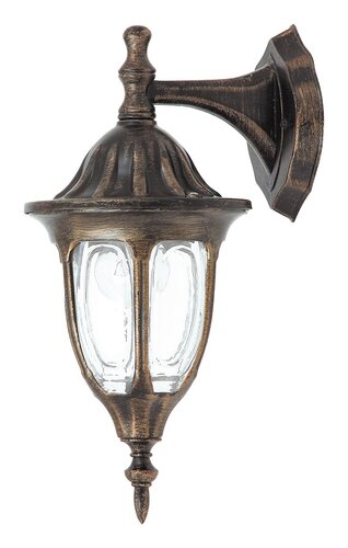 Rábalux 8371 Milano klasszikus kültéri fali lámpa E27 1x MAX 60W IP43 antik arany