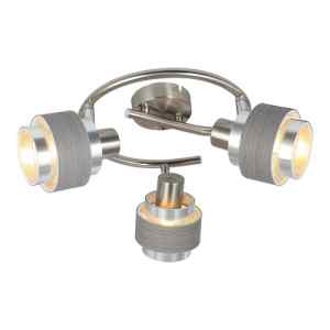 Rábalux 5381 Basil modern beltéri spotlámpa E14 3X MAX 10W IP20 szatin króm