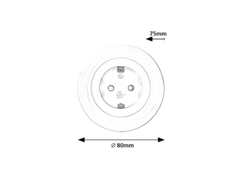 Rábalux 76011 Abel modern beltéri dekor lámpa LED 0,54W IP20 fehér - Image 3
