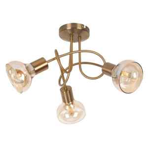 Rábalux 5548 Holly modern beltéri mennyezeti lámpa E14 3x MAX 40W IP20 antik arany