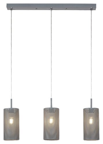 Rábalux 3019 Callia modern beltéri függeszték E14 3x MAX 25W IP20 szürke - Image 4