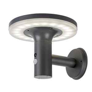 Rábalux 77017 Alaska modern kültéri napelemes lámpa LED 10W IP44 antracit