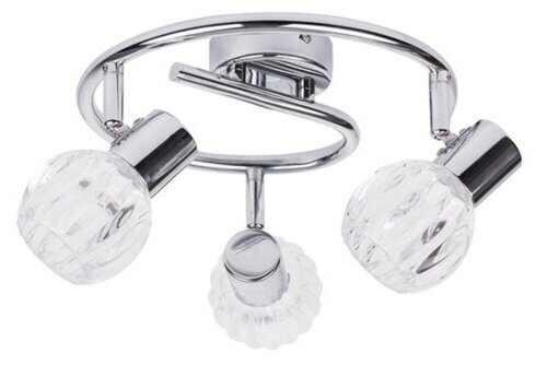 Rábalux 6093 Lauren modern beltéri spotlámpa E14 3x MAX 40W IP20 króm