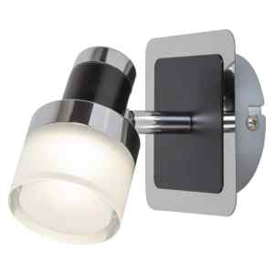 Rábalux 5021 Harold modern beltéri fürdőszobai lámpa LED 5W IP44 fekete